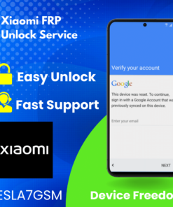 Xiaomi FRP Unlock Service