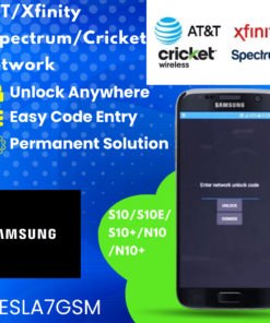 Rapid Unlock Service for Samsung S10 and Note 10 Series on AT&T, Xfinity, Spectrum, and Cricket