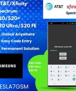 Unlock Service for Samsung S20 Series on AT&T, Xfinity, and Spectrum