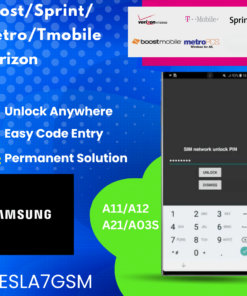 Rapid Unlock Service for Samsung A-Series on Boost, Sprint, Metro, T-Mobile, Verizon, and TracFone