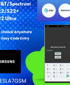 Unlock Service for Samsung Galaxy S22 Series on AT&T and Spectrum