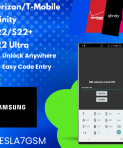 Rapid Unlock Service for Samsung Galaxy S22 Series on Verizon, T-Mobile, Xfinity, and US Cellular