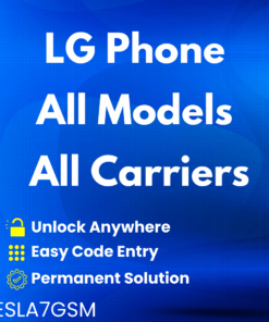 Unlock LG Phone – ANY Model, ANY Country by Code or Remote Assistance