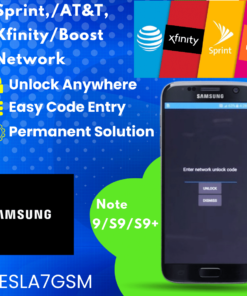 Express Unlock Service for Samsung Note 9/S9/S9+ on Sprint, AT&T, Xfinity, and Boost